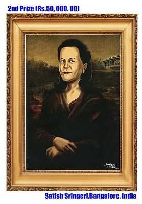 Sonia Gandhi portrait-fnbworld